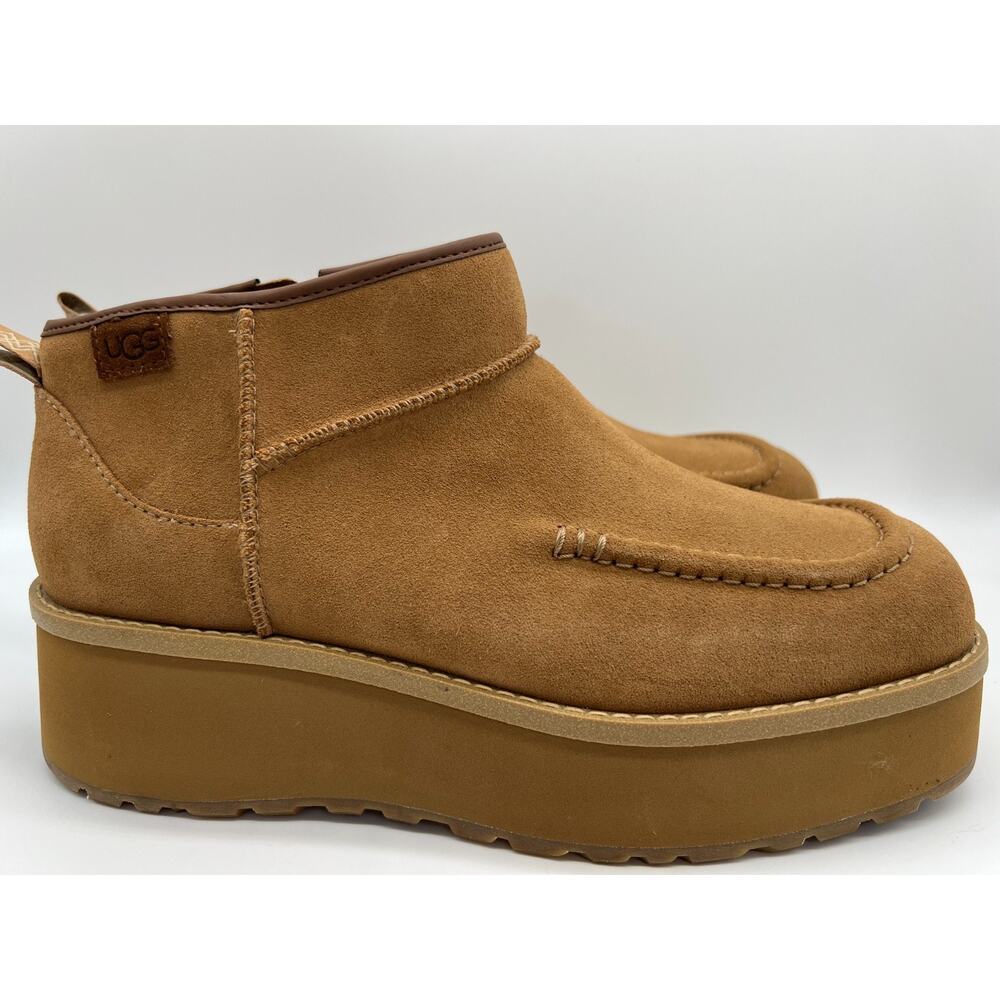 UGG Cityfunc Ultra Mini Boot Chestnut 1158193-CHE Women's Size 10 New